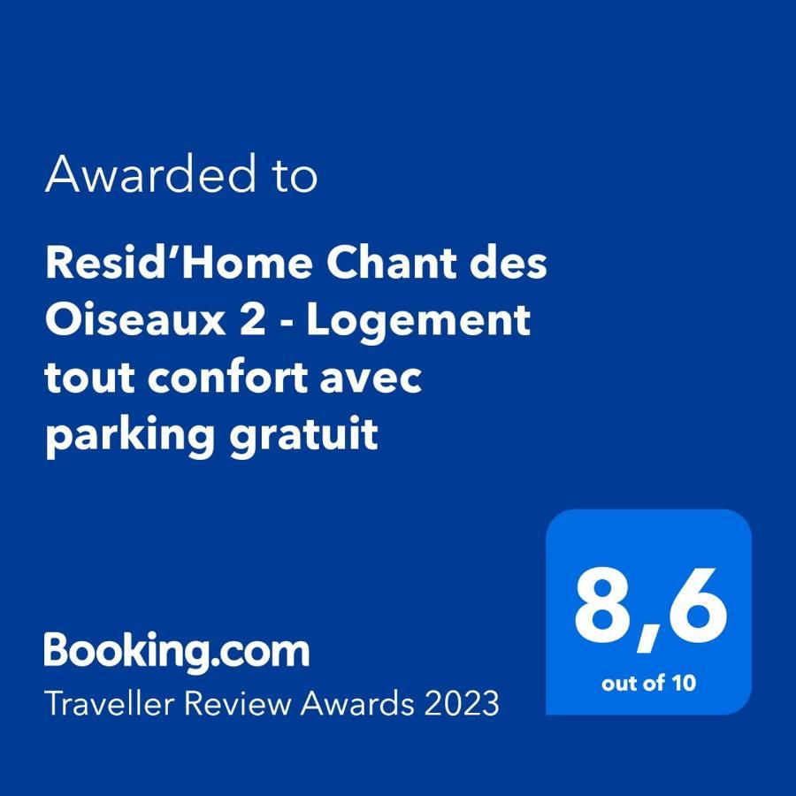 Resid Home 2 - Duplex Cosy Avec Parking Gratuit Saint-Leonard  Bagian luar foto